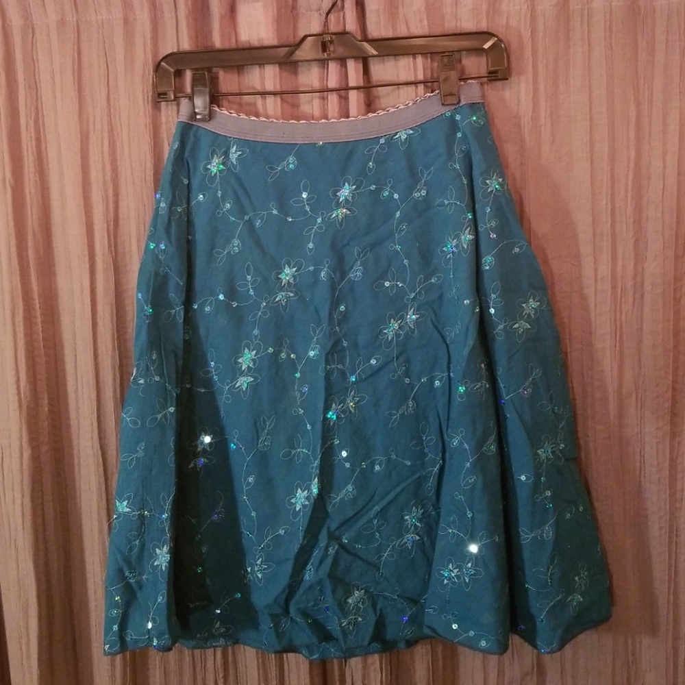 Mid length hippy skirt